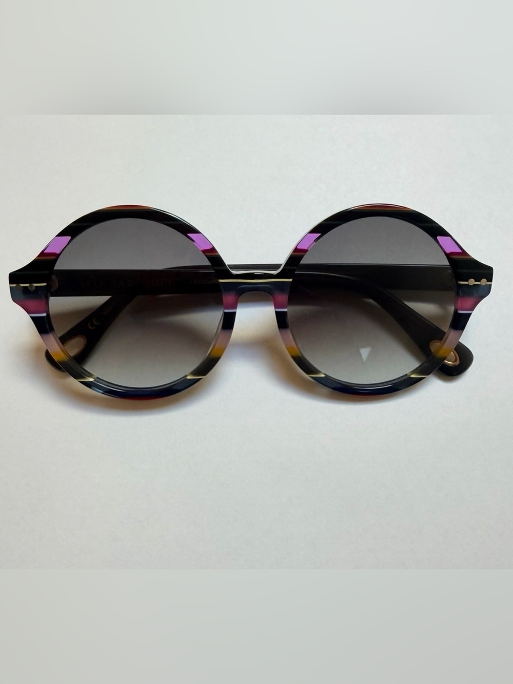 Lele Sadoughi LSSG044RS Round Multicolor Sunglasses